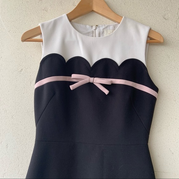 Kate Spade scallop bow a-line dress - Picture 8 of 16